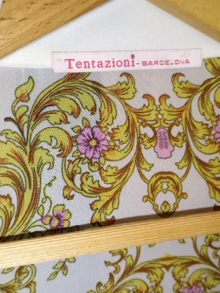 Blusa Vintage Estampado Barroco Tentazioni España