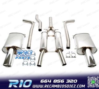 SILENCIOSO ESCAPE AUDI A4 B7 04-07