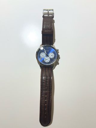 Reloj Guess Horizon Azul y Marrón