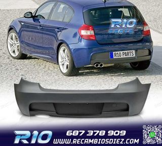 PARAGOLPES TRASERO BMW E81 E87 LOOK M 04-07