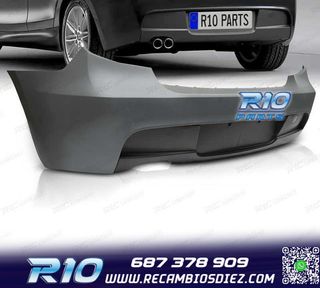 PARAGOLPES TRASERO BMW E81 E87 LOOK M 04-07