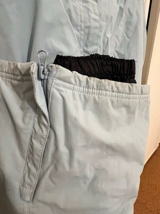 Pantalón de esquí azul con tirantes