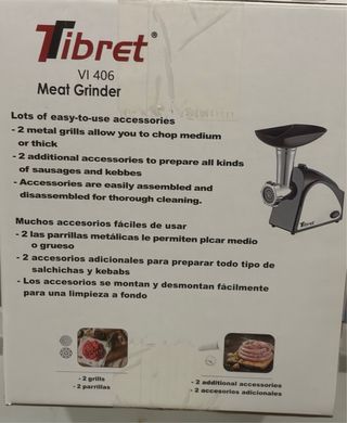 Picadora de carne Tibret VI 406