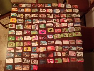 collezione 120 Schede italiane e straniere