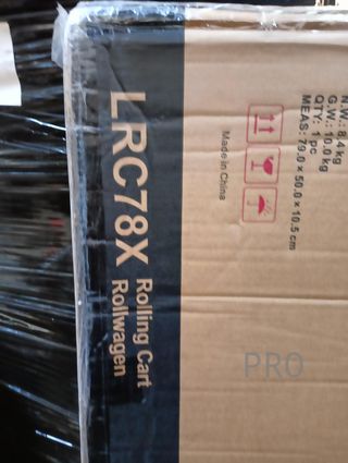 Carro de Servicio de 3 Niveles