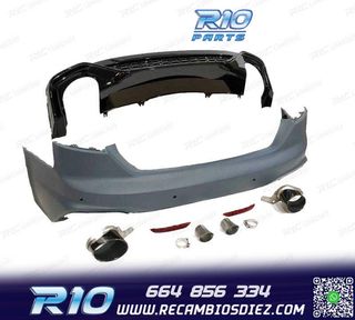 PARAGOLPES TRASERO AUDI A5 20- LOOK RS PDC