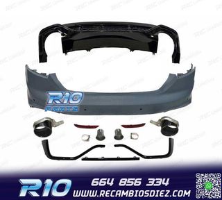 PARAGOLPES TRASERO AUDI A5 20- LOOK RS PDC