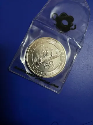 Moneda Plata Canadá 150 Años 1oz