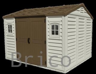 Caseta PVC Apex 249x326x234 cm - Duramax