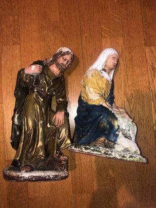 Figuras Nacimiento: Jesús, José y María