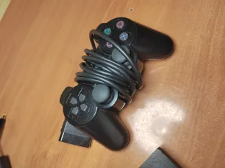 PlayStation 2 Slim Negra + Mando y Cargador