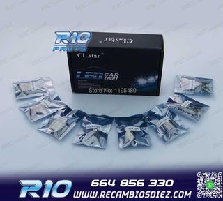 KIT 20 BOMBILLAS LED INTERIOR AUDI Q5 2009-2016