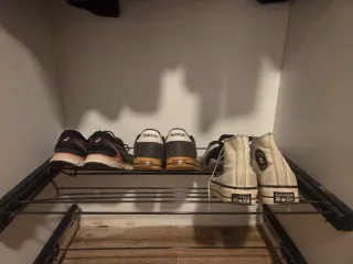 Zapatero extraíble metal