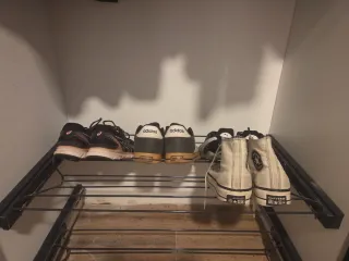 Zapatero extraíble metal