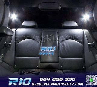 KIT 17 BOMBILLAS LED INTERIOR BMW SERIE 3 E46 SEDAN COUPE M3