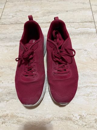 Zapatillas Skechers Rojas Veganas Foam