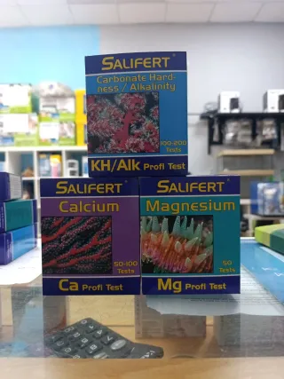 3 Test Salifert KH, Ca, Mg