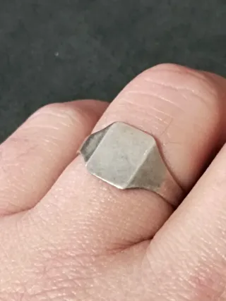 Anillo Sello Plata