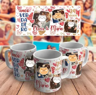 Tazas Personalizadas San Valentín