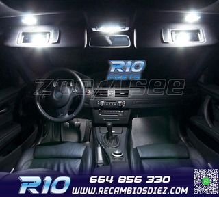 KIT 17 BOMBILLAS LED INTERIOR BMW SERIE 3 E90 SEDAN 330XD 33