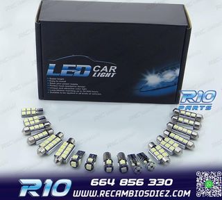 KIT 19 BOMBILLAS LED INTERIOR BMW SERIE 3 E92 COUPE 325XI 33