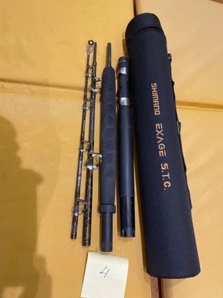 Caña de Pesca Shimano Exage S.T.C. de viaje