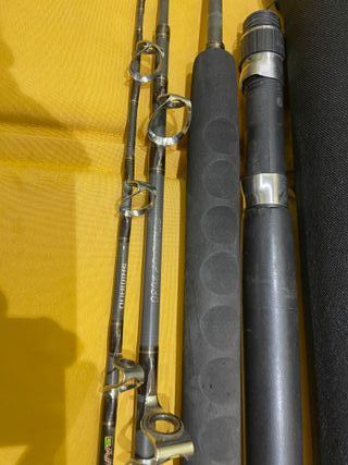 Caña de Pesca Shimano Exage S.T.C. de viaje