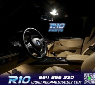 KIT 23 BOMBILLAS LED INTERIOR BMW X5 E70 M XDRIVE 30I XDRIVE