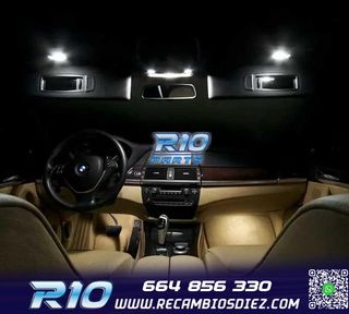 KIT 23 BOMBILLAS LED INTERIOR BMW X5 E70 M XDRIVE 30I XDRIVE