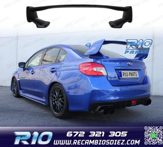 ALERON SPOILER SUBARU IMPREZA 12-18 LOOK STI ABS