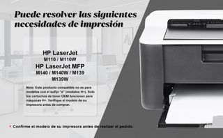 Tóner W1420A 142A con Chip