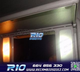 KIT 15 BOMBILLAS LED INTERIOR PARA OPEL ASTRA H OPC GTC HATC