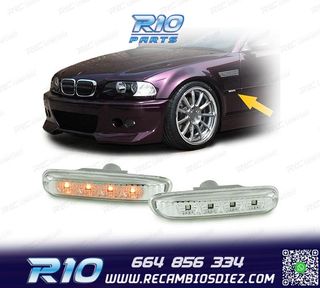 INTERMITENTES LATERALES LED BLANCOS BMW E46 BERLINA 98-01 CO