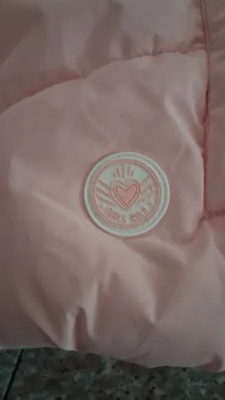 Gilet imbottito bambina con cappuccio