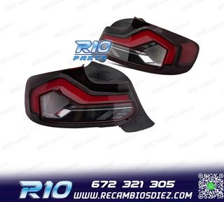 PILOTOS BMW F22 F23 F87 LED ROJO AHUMADO