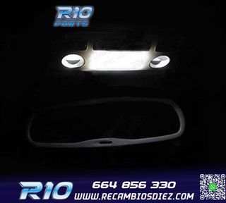 KIT 17 BOMBILLAS LED INTERIOR PARA RENAULT LAGUNA III 3 MK3
