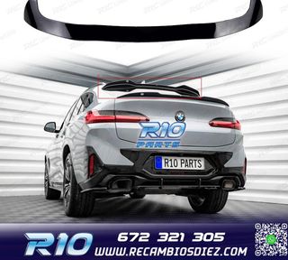 ALERÓN DE TECHO BMW X4 G02 18- NEGRO BRILLO