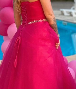 Abito da cerimonia fucsia