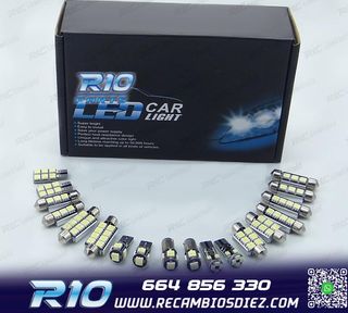 KIT 17 BOMBILLAS LED INTERIOR SEAT EXEO ST 09-13