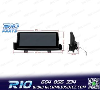 RADIO GPS ANDROID 14 BMW E90 E91 E92 E93 08-12 SIN PANTALLA