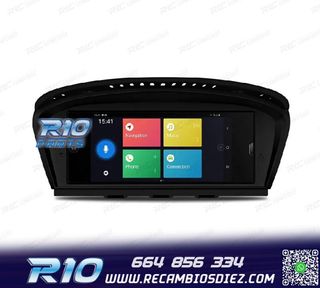 RADIO GPS ANDROID 12 BMW SERIE 3 E90 E91 E92 E93 SERIE 5 E60