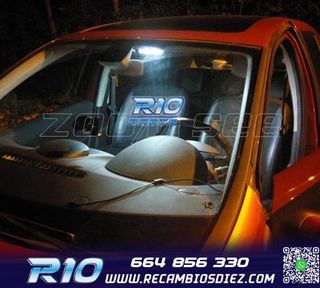 KIT 15 BOMBILLAS LED INTERIOR PARA RENAULT CLIO III MK3 GRAN