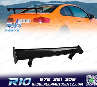 ALERON SPOILER BMW E82 COUPE 06-13 LOOK GTS NEGRO BRILLO