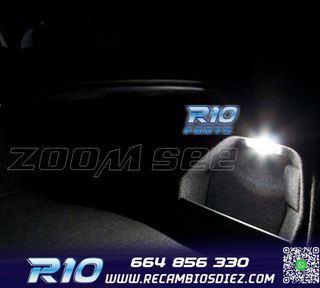 KIT 16 BOMBILLAS LED INTERIOR PARA SEAT TOLEDO MK2 1 M 1M2 9