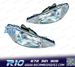 FAROS PARA PEUGEOT 206 98-09 H4