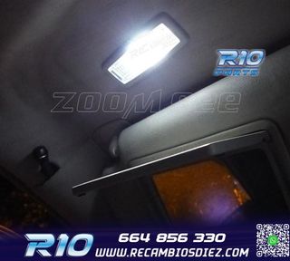 KIT 18 BOMBILLAS LED INTERIOR PARA RENAULT LAGUNA II MK2 01-