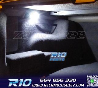 KIT 18 BOMBILLAS LED INTERIOR PARA RENAULT LAGUNA II MK2 01-