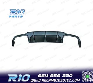 DIFUSOR MERCEDES CLASE C W204 11-14 LOOK C63 AMG