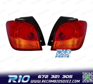 PILOTOS PARA MITSUBISHI ASX 10-19 LED AMBAR ROJO