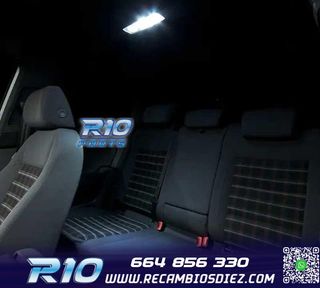 KIT 8 BOMBILLAS LED INTERIOR PARA HONDA CIVIC 06-12